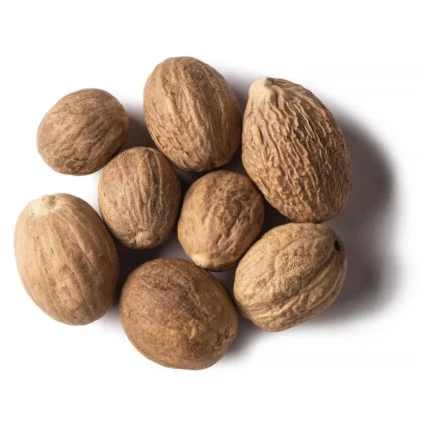 Nutmeg without shell