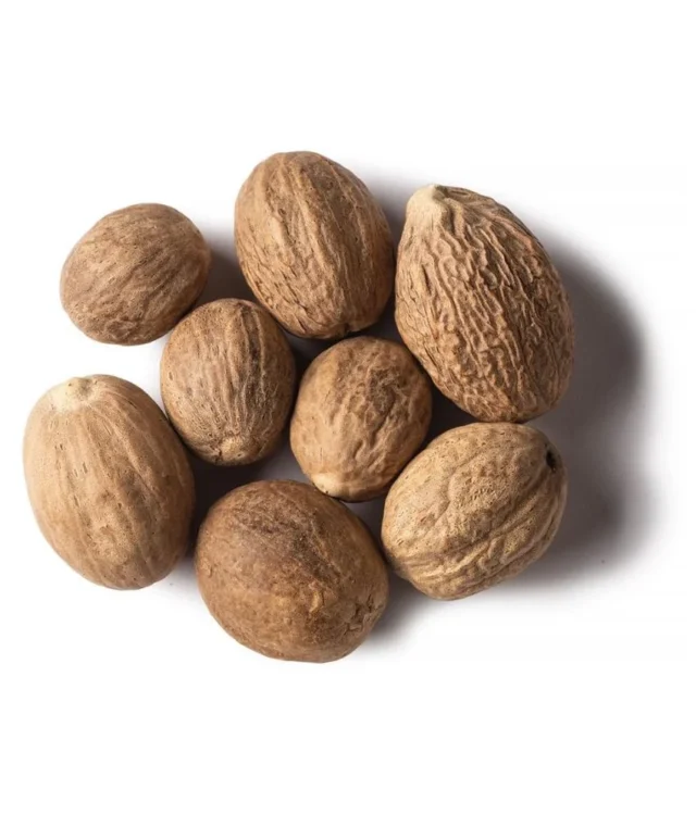Nutmeg without shell